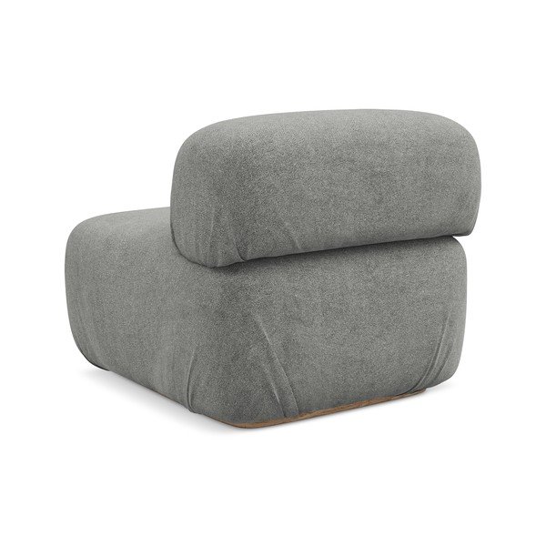 Сив модул за диван от букле Ailani – Makamii-image-3