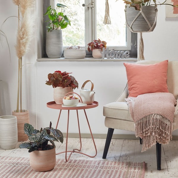 Оранжева керамична ваза Ravenna, височина 30 cm - Big pots-image-1