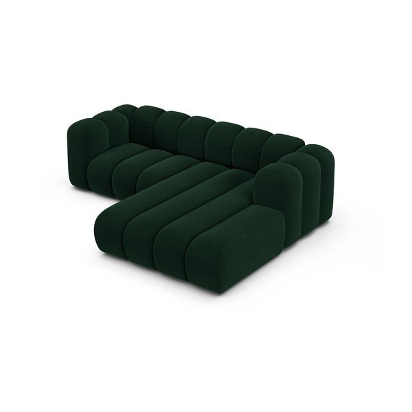 Тъмнозелен ъглов диван (десен ъгъл) Lupine – Micadoni Home-image-2