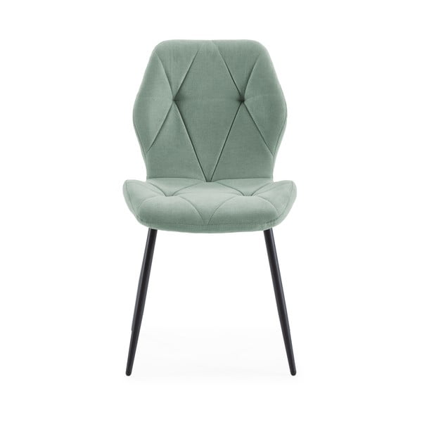 Трапезни столове в комплект от 4 броя в цвят мента Luna - Marckeric-image-1