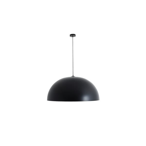Черна висяща лампа с детайли в меден цвят Custom Form , ø 90 cm Lord - CustomForm
