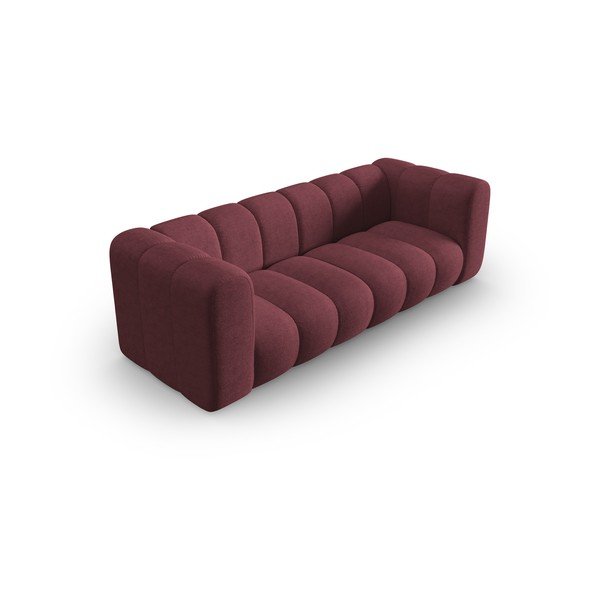 Диван в цвят бордо 228 cm Lupine - Micadoni Home-image-3
