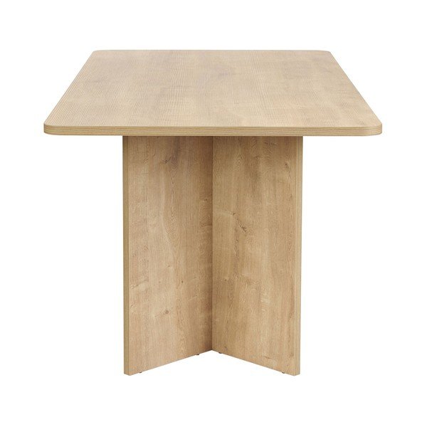 Трапезна маса от декор от дъб  90x180 cm Linza – Kalune Design-image-4
