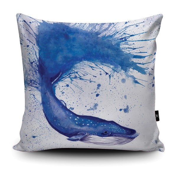 Polštář Wraptious Splatter Whale