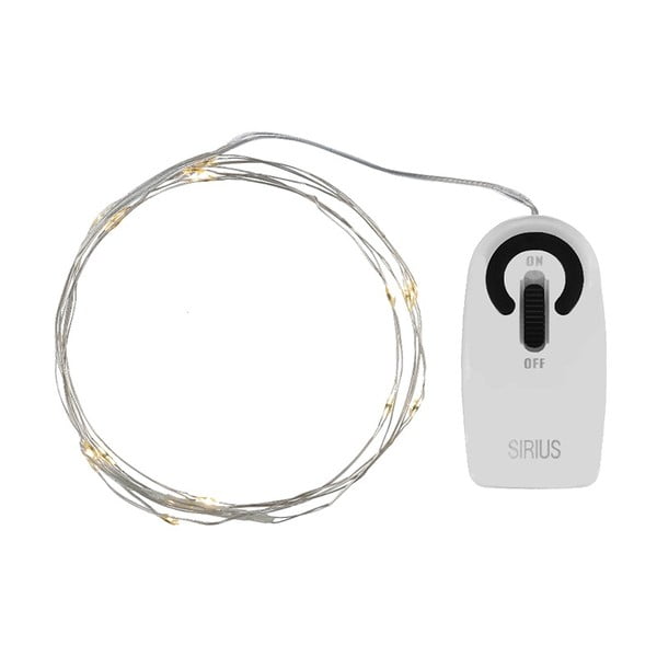 Светлинна верига с 20 броя крушки,  дължина 190 cm Knirke – Sirius