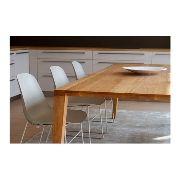 Jídelní stůl z masivního dubového dřeva Javorina Ka, 220 cm-image-1