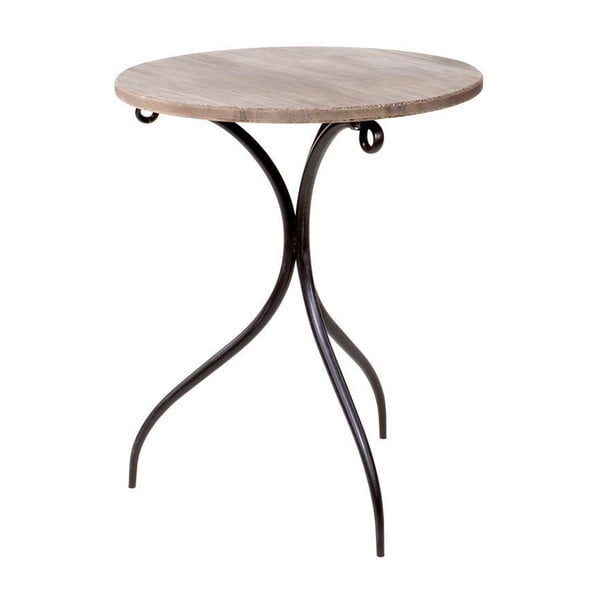 Odkládací stolek Wooden Brown, 50x60 cm