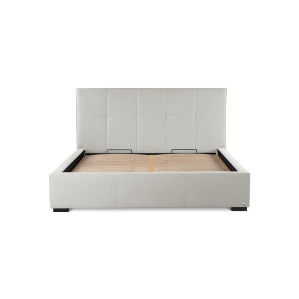 Кремаво и бяло двойно легло с място за съхранение Allure, 180 x 200 cm - Guy Laroche Home