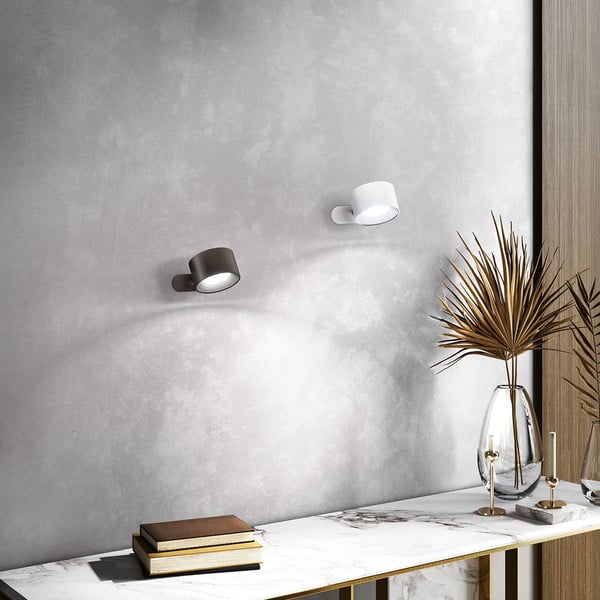 Черна LED стенна лампа Magnetics – Fischer & Honsel-image-1