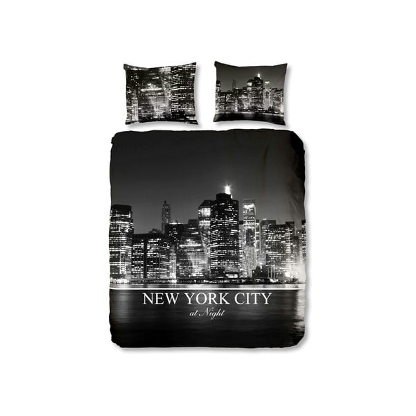 Povlečení NYC Black, 140x200 cm