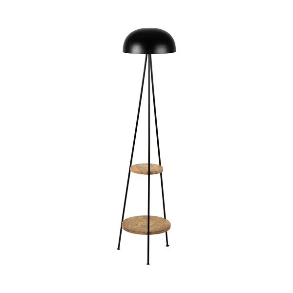 Черна подова лампа (височина 150 cm) Ardecor - Sema-image-3