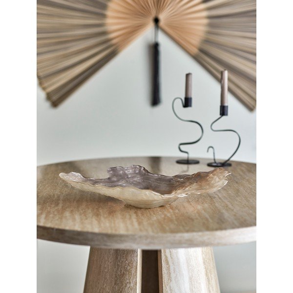 Стъклена декоративна купа 29x38 cm Aiku – Bloomingville-image-2