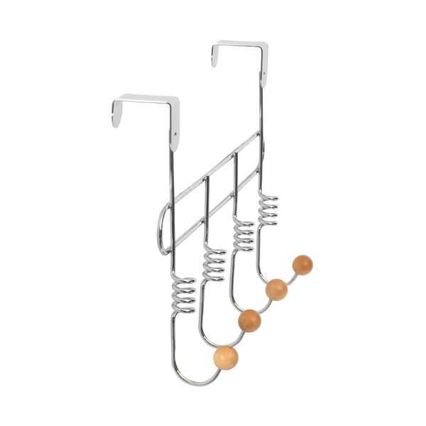 Закачалка за врата с 4 куки Spirale - Compactor-image-4