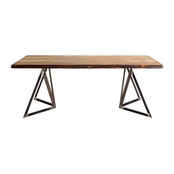 Jídelní stůl s deskou z borovicového dřeva Custom Form Sherwood, 240 x 100 cm