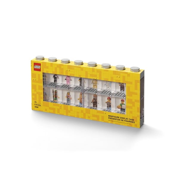 Сив колекционерски шкаф за 16 минифигури - LEGO®-image-2
