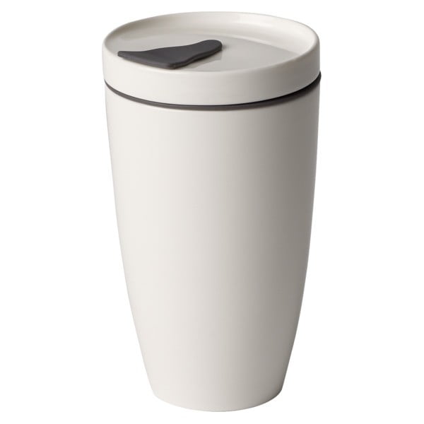 Бяла порцеланова чаша за пътуване Villeroy & Boch , 350 ml Like To Go - like | Villeroy & Boch