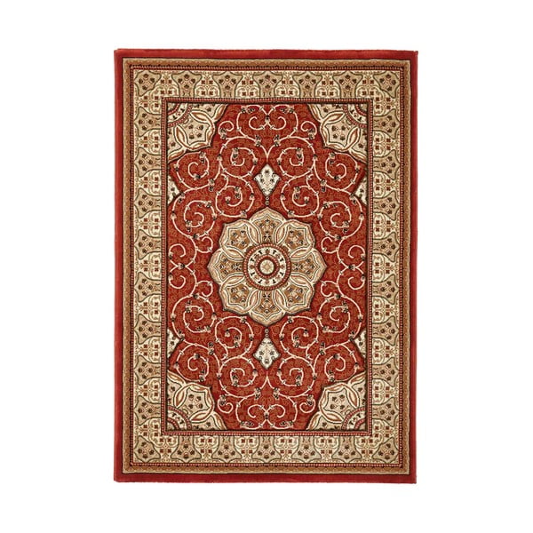 Cihlově červený koberec Think Rugs Heritage, 120 x 170 cm