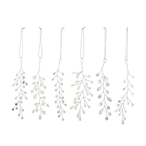 Пластмасови Коледни украси в комплект 6 бр. 11 cm Ikata – Bloomingville