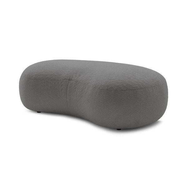 Светлосива табуретка от букле Saint-Germain - Bobochic Paris-image-3