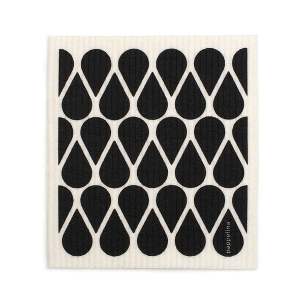 Кърпа за съдове 17x20 cm Otis Black – Pappelina