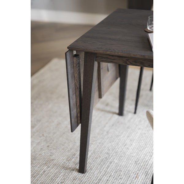 Сгъваема маса за хранене от дъбова дървесина 80x80 cm Filippa - Rowico-image-3