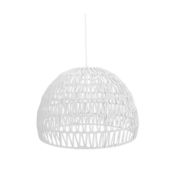 Бяла лампа за таван Rope, ⌀ 50 cm - LABEL51
