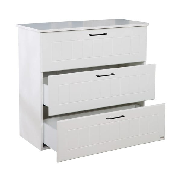 Бял нисък скрин за деца 98x91 cm Sylt - Roba-image-3