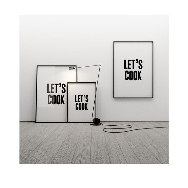 Plakát Let´s cook, 100x70 cm-image-2