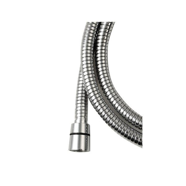 Душ маркуч от неръждаема стомана в лъскаво сребристо Lux – Sapho-image-1