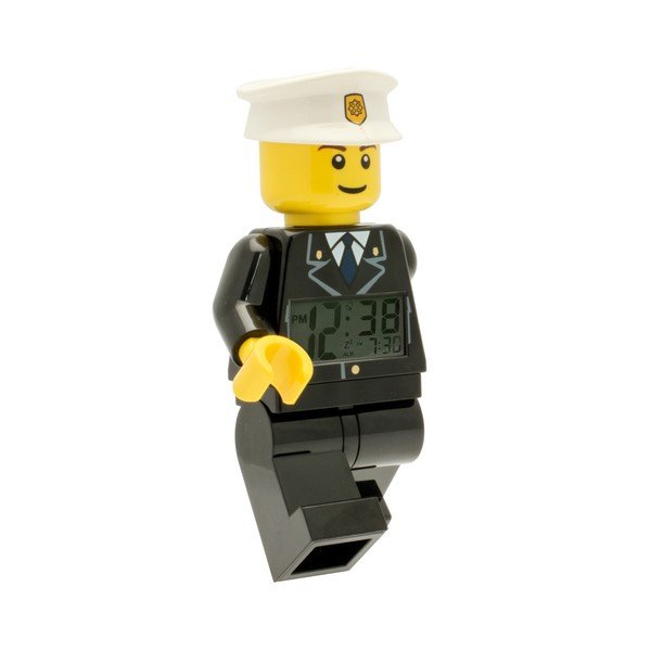 Hodiny s budíkem LEGO® City Policeman-image-2