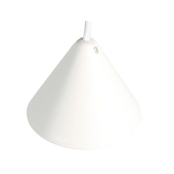Бяла висяща лампа без абажур Vintage - SULION-image-1