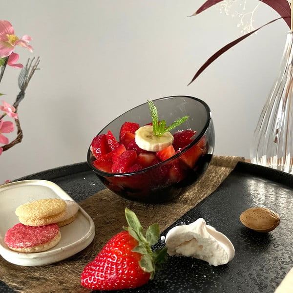 Антрацитна стъклена купа La Rochère Bubble - La Rochére-image-2