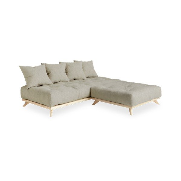 Диван Senza Natural Clear/Linen Beige - Karup Design-image-4