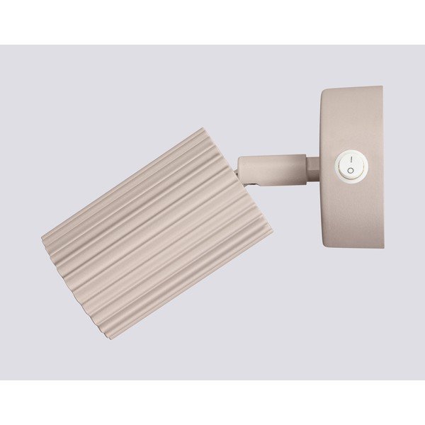 Кафяво-сив метален прожектор 8x16 cm Gleam – Sollux-image-3