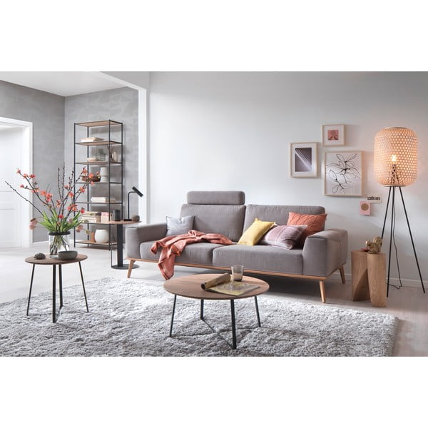 Черна LED затъмняваща се настолна лампа (височина 48 cm) Stina – Fischer & Honsel-image-3