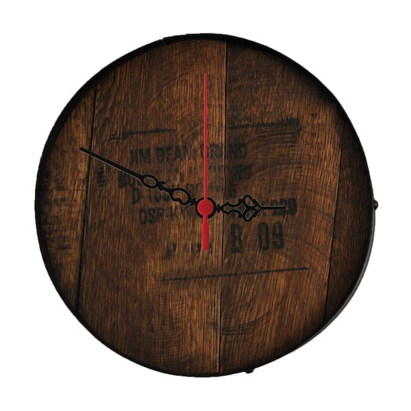 Nástěnné hodiny Jim Beam, 30 cm