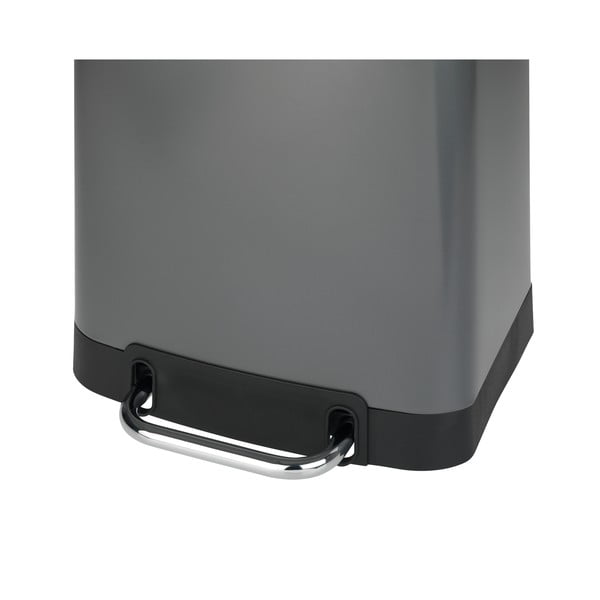 Стоманен кош с педали, 30 л - Wenko-image-4