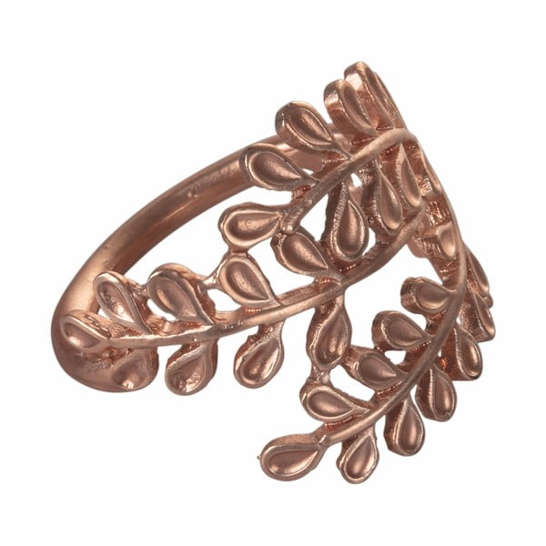 Комплект от 4 метални пръстена за салфетки Rose Gold - Villa d'Este