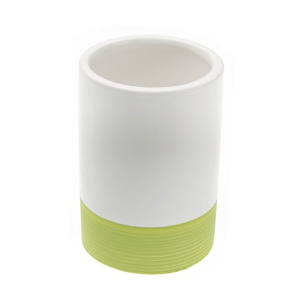 Зелена чаша за четка за зъби Чаша, ø 7 cm - Versa