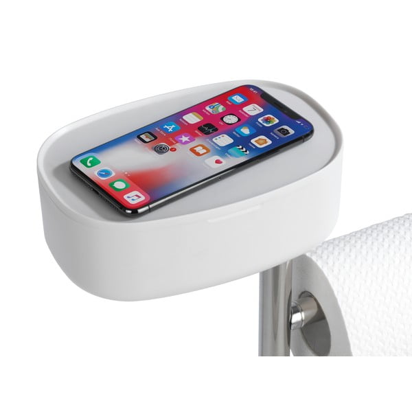 Стойка за тоалетна хартия с четка за тоалетна и отделение Rivazza - Wenko-image-2