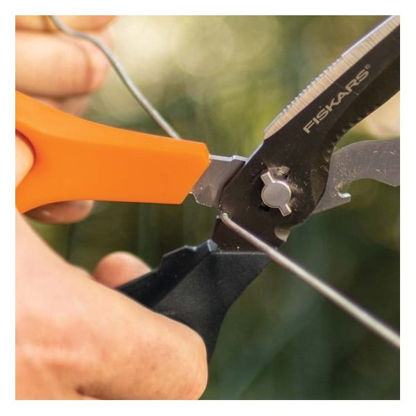 Напълно втвърдени мултифункционални ножици Solid Cuts+More - Fiskars-image-1