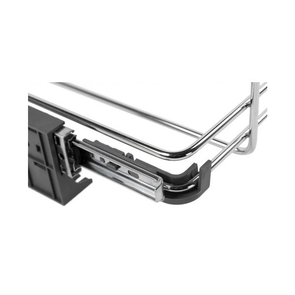 Сив пластмасов кош за отпадъци за вграждане за сортирани отпадъци 42+42 l Ecofil - Elletipi-image-3