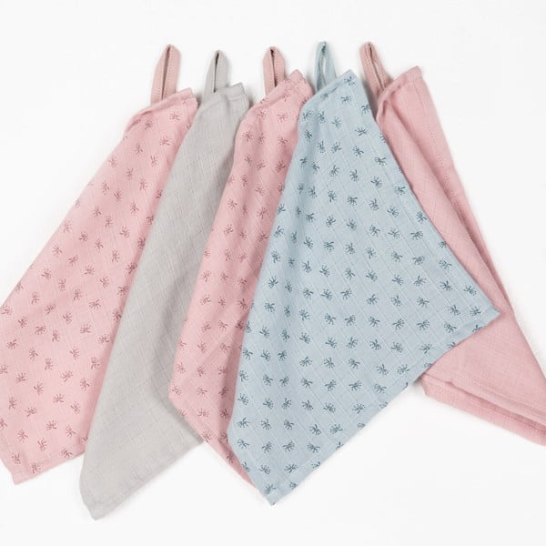 Муселинови кърпи в комплект от 5 броя Lil Planet - Roba-image-4