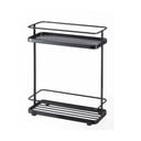 Черен двуетажен органайзер Yamazaki Tower - YAMAZAKI