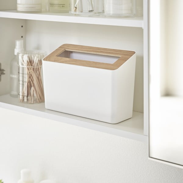 Бяла кофа за боклук Yamazaki , 2,3 л Rin - YAMAZAKI-image-1