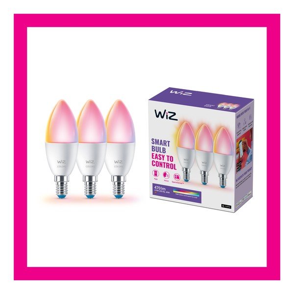 LED комплект крушки 3 бр. E14, 5 W – WiZ-image-1