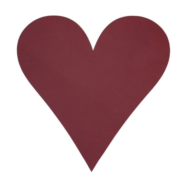 Подложка за хранене от еко кожа 30x30 cm Heart Nupo – LIND DNA