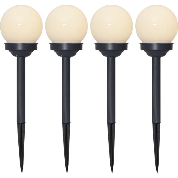 Комплект от 4 външни слънчеви лампи, височина 27 см Globus - Star Trading