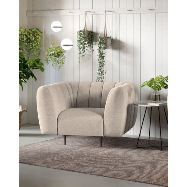 Бежово кресло Shel – Ghado-image-1