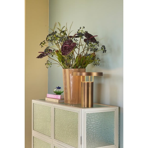 Бежова керамична ваза (височина 30 cm) Sapo – Hübsch-image-3